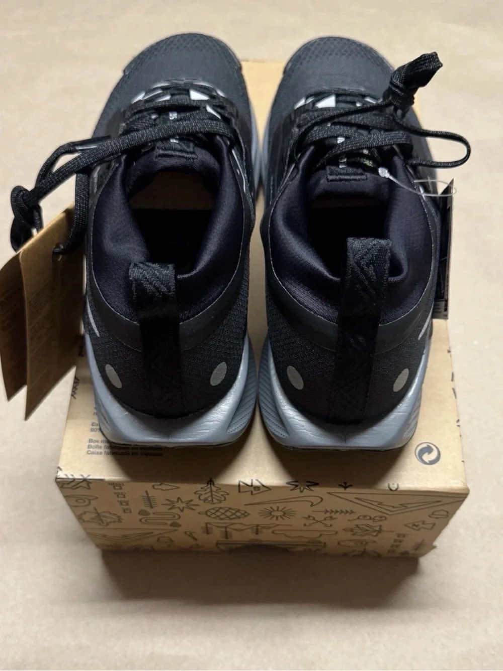 Nike Pegasus Trail 5 GORE-TEX Black Anthracite Mens size 7 Shoes NEW!